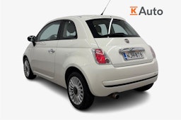 Valkoinen Fiat 500 2013 kuva 2.