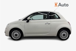 Valkoinen Fiat 500 2013 kuva 6.