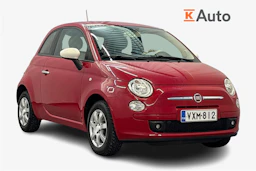 punainen Fiat 500 2014 kuva 1.