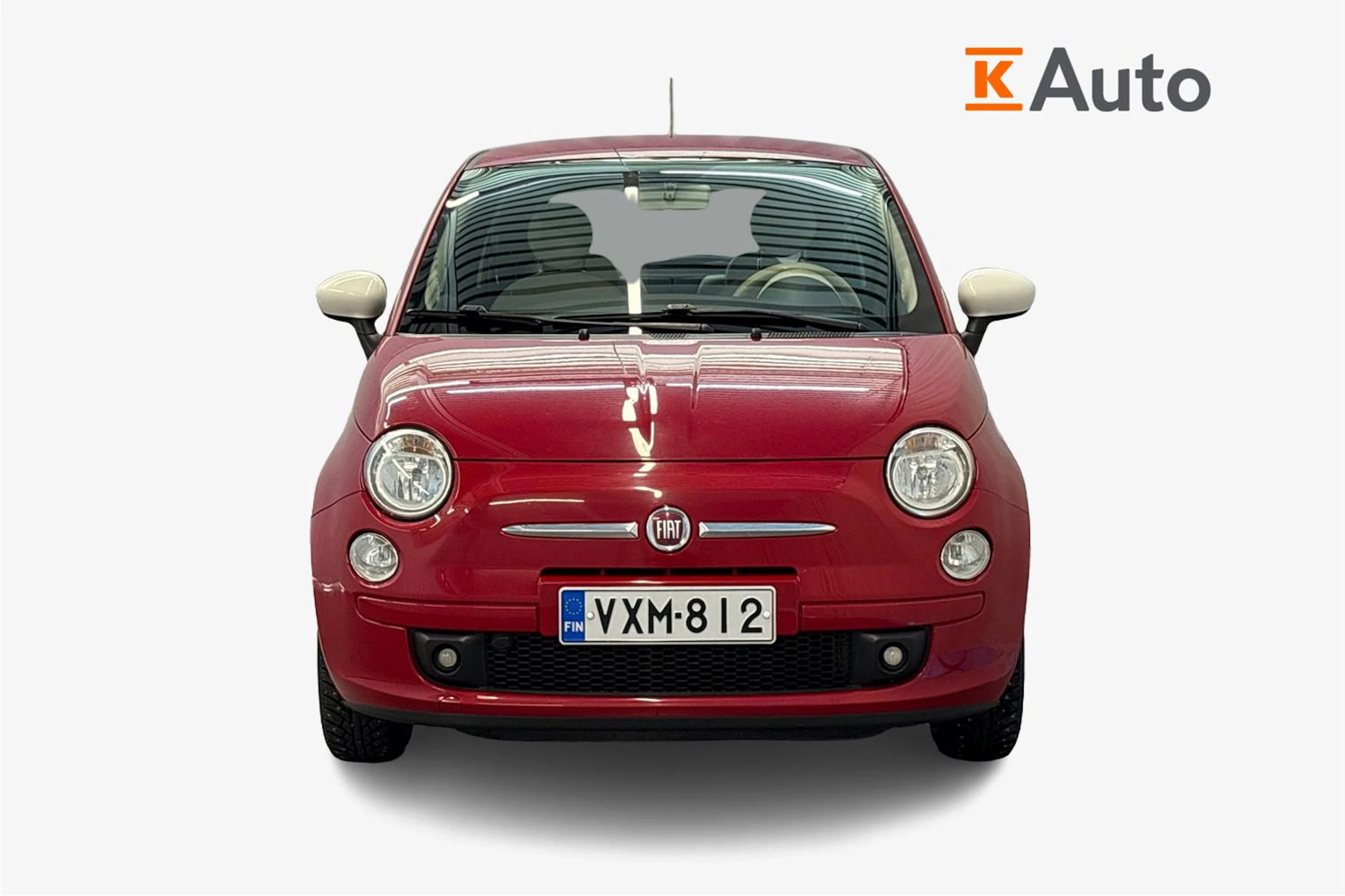punainen Fiat 500 2014 kuva 4.