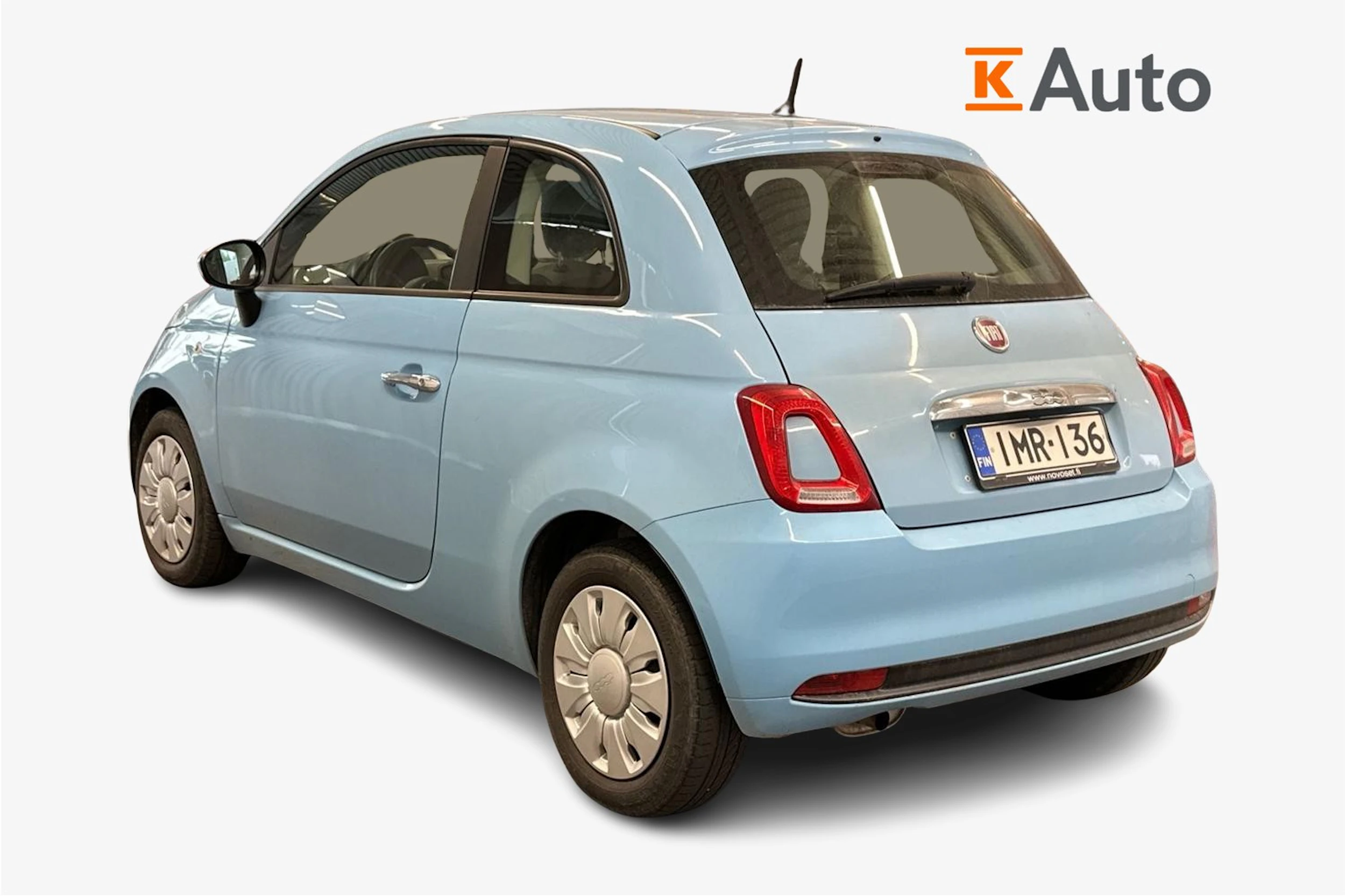sininen Fiat 500 2016 kuva 2.