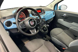 sininen Fiat 500 2016 kuva 3.