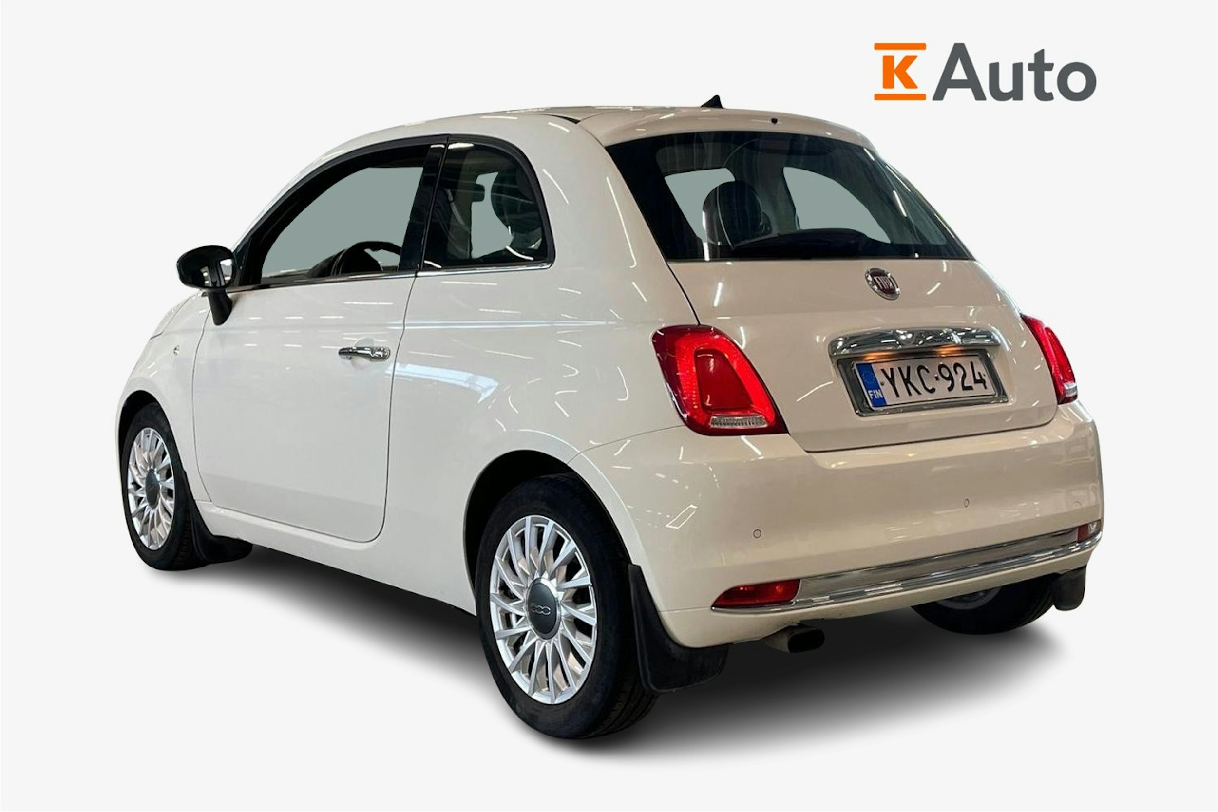 valkoinen Fiat 500 2016 kuva 2.