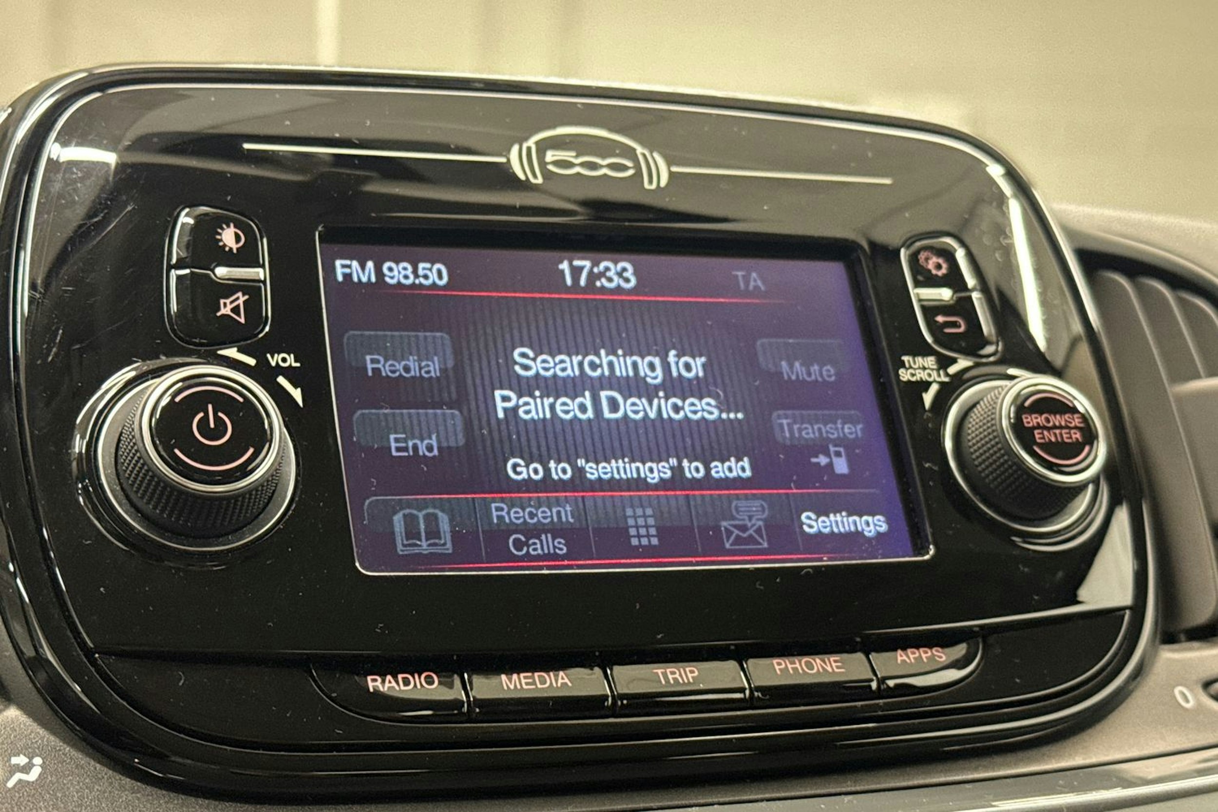 harmaa Fiat 500 2019 kuva 26.