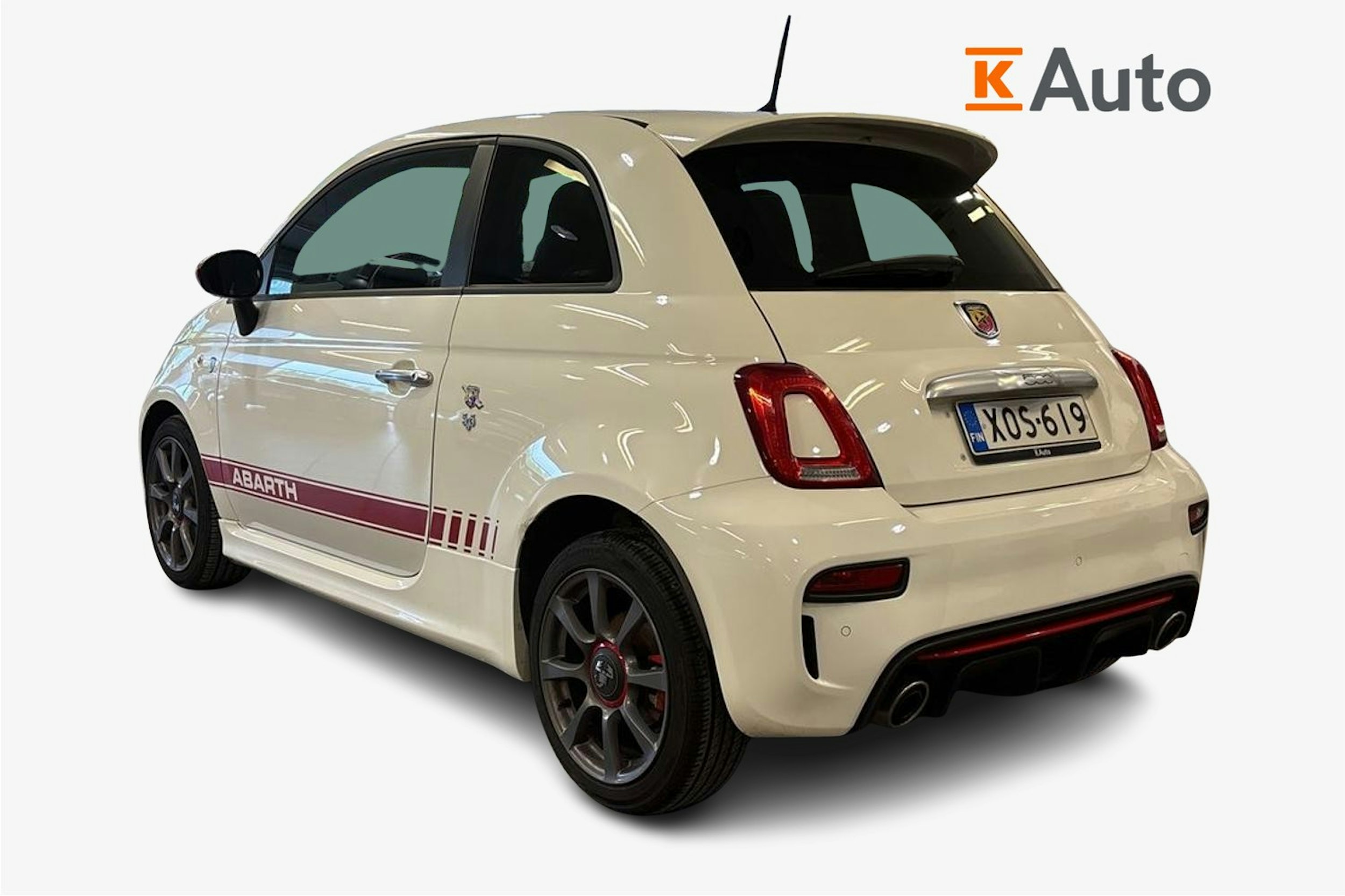valkoinen Fiat 500 2019 kuva 2.
