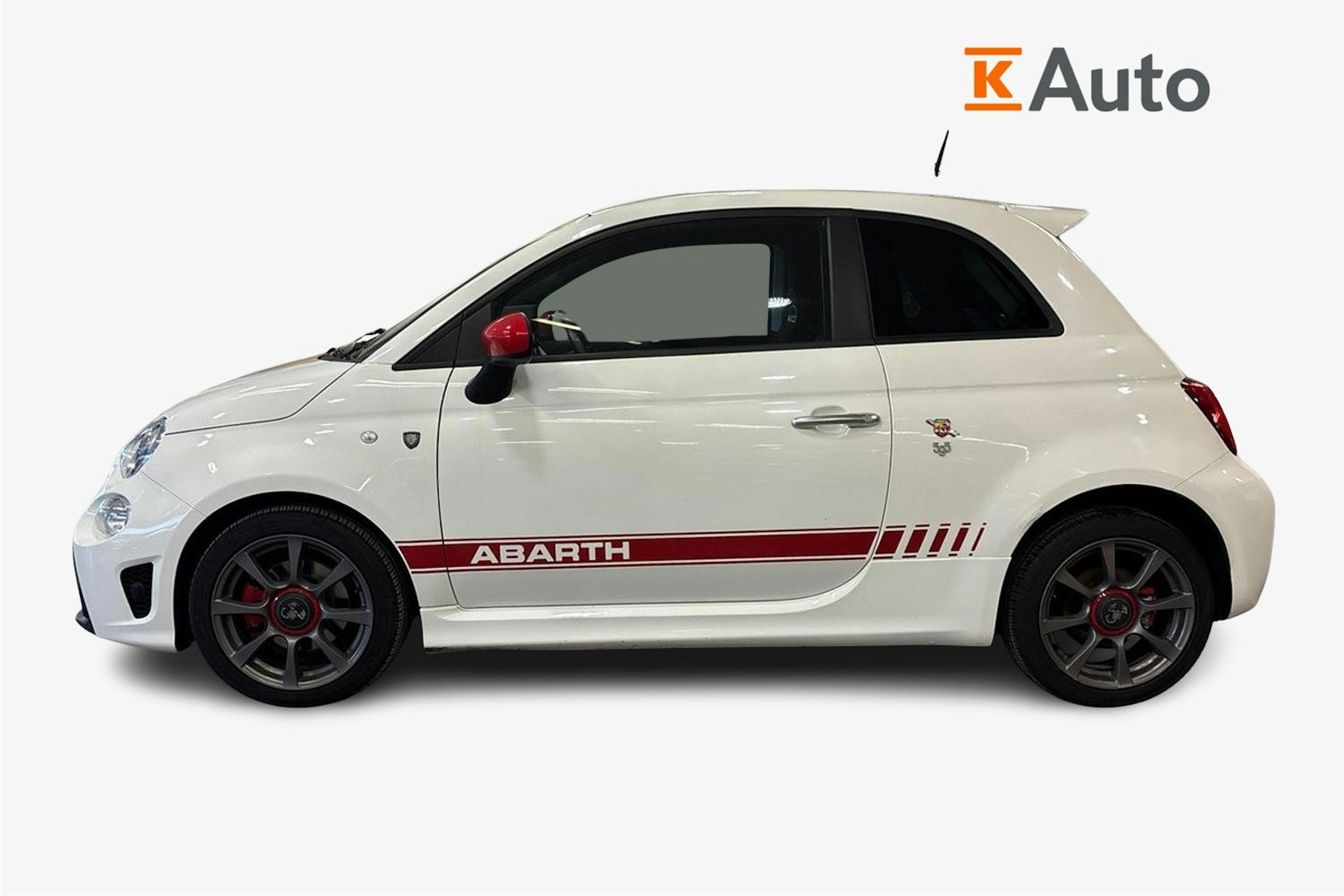 valkoinen Fiat 500 2019 kuva 6.