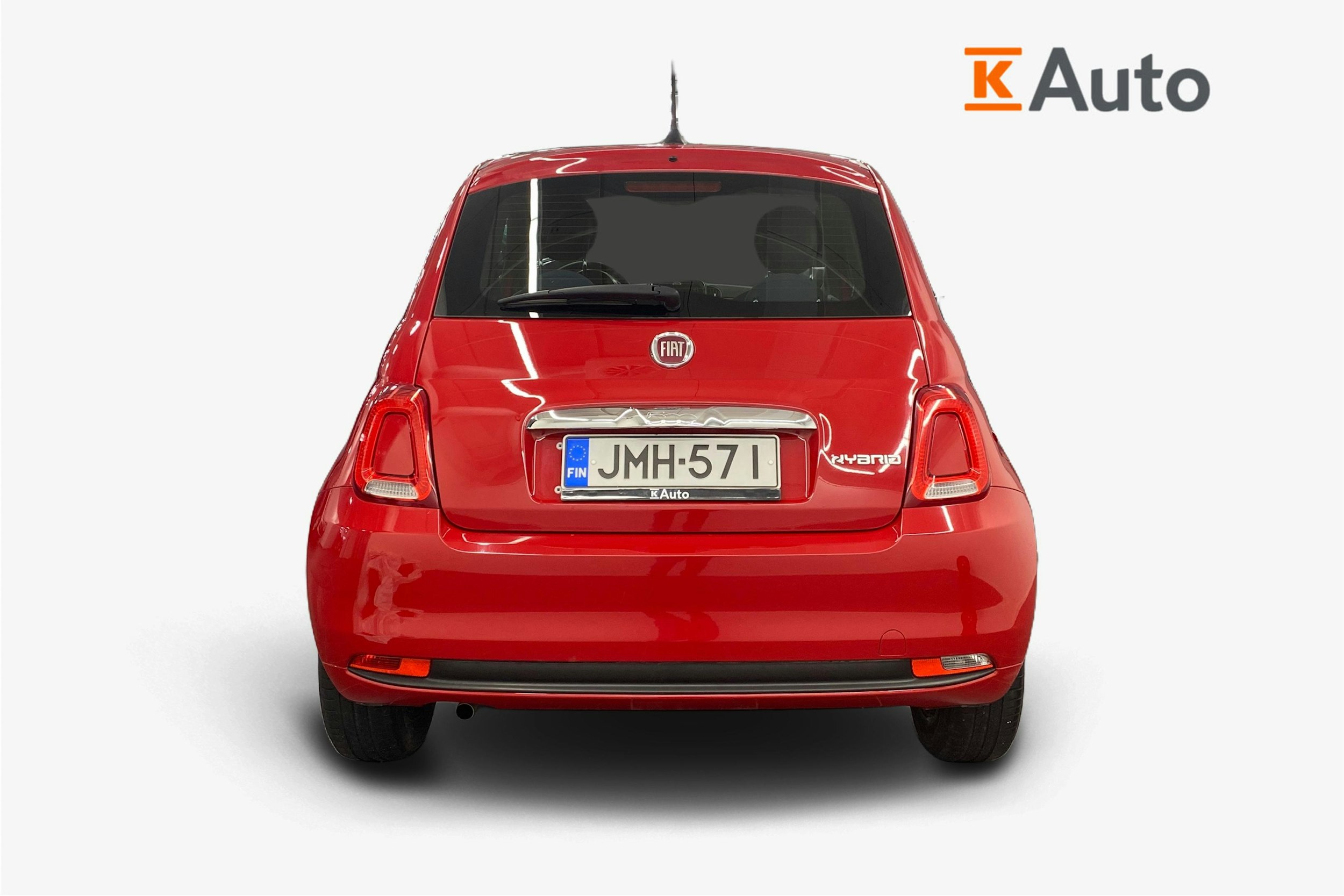 punainen Fiat 500 2022 kuva 3.