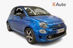 sininen Fiat 500C 2018 kuva 1.