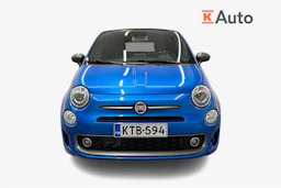 sininen Fiat 500C 2018 kuva 4.