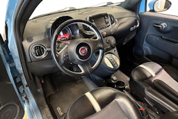 sininen Fiat 500e 2016 kuva 3.
