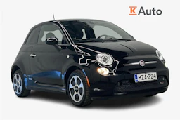 musta Fiat 500e 2016 kuva 1.
