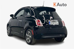 musta Fiat 500e 2016 kuva 2.