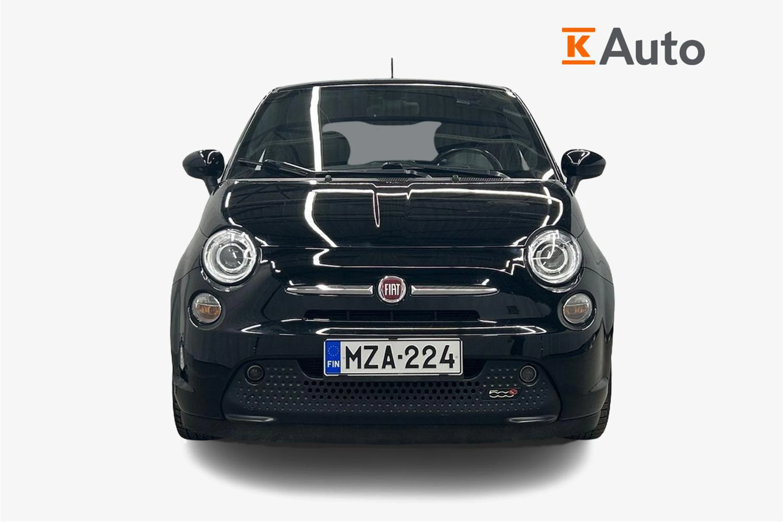 musta Fiat 500e 2016 kuva 4.