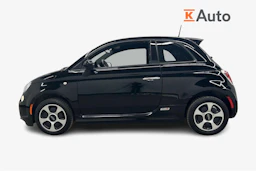 musta Fiat 500e 2016 kuva 5.