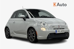 harmaa Fiat 500e 2017 kuva 1.
