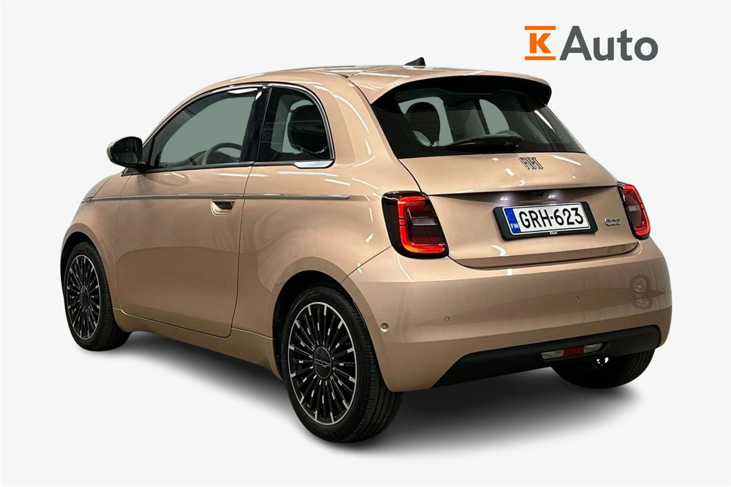 punainen Fiat 500e 2021 kuva 2.