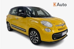 keltainen Fiat 500L 2013 kuva 1.