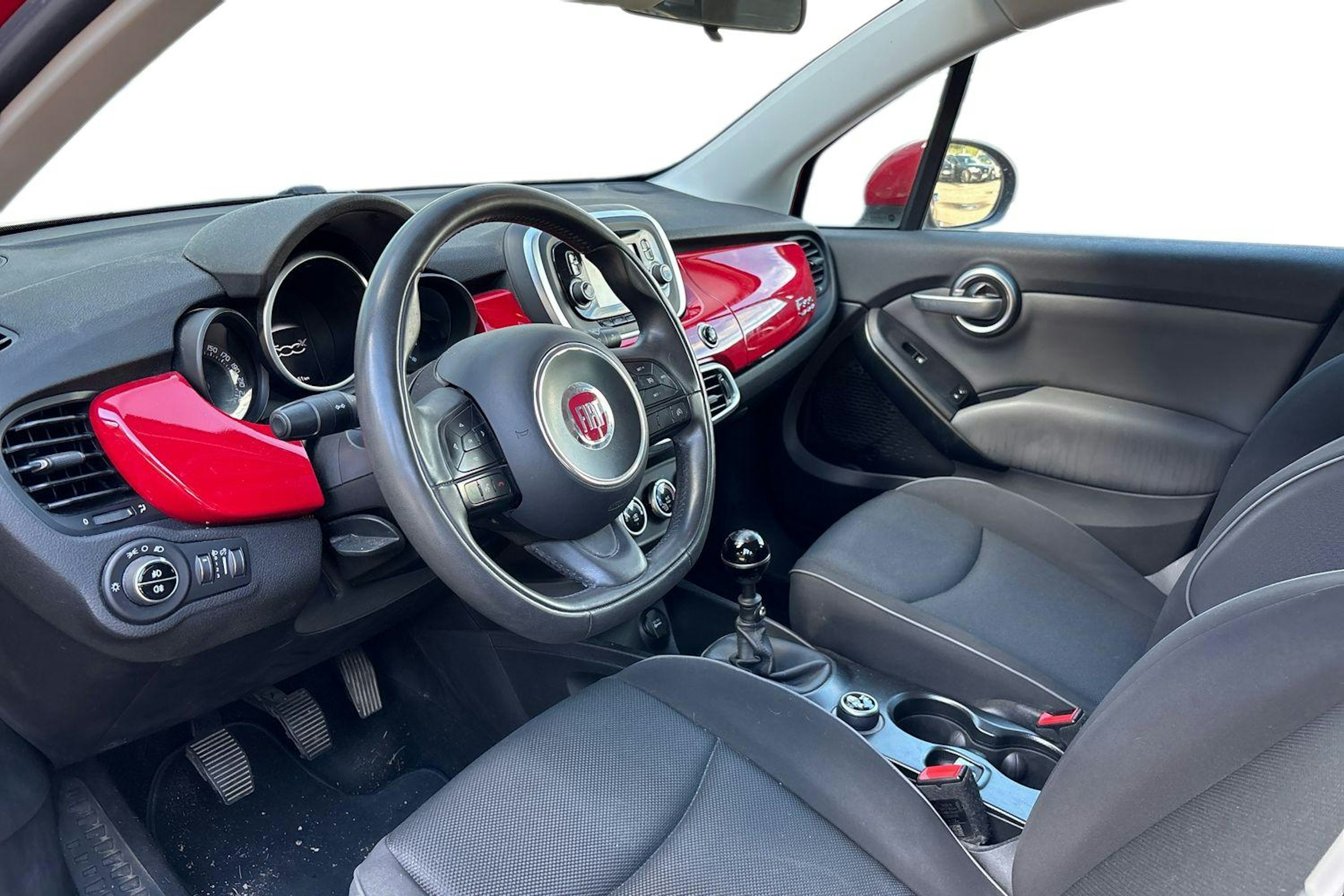 punainen Fiat 500X 2016 kuva 3.