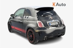 musta Fiat Abarth 500 2008 kuva 2.