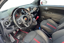 musta Fiat Abarth 500 2008 kuva 3.