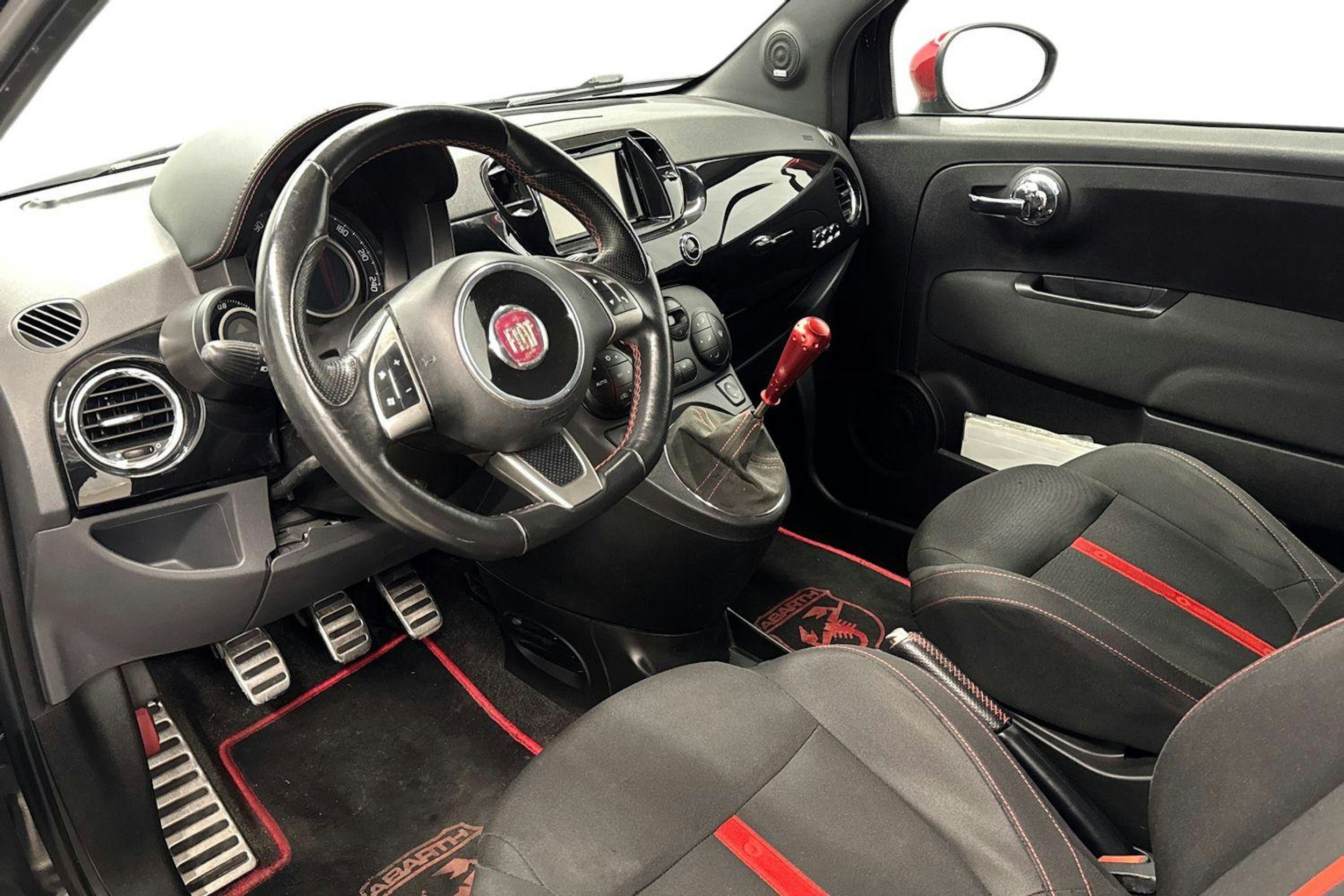 musta Fiat Abarth 500 2008 kuva 7.