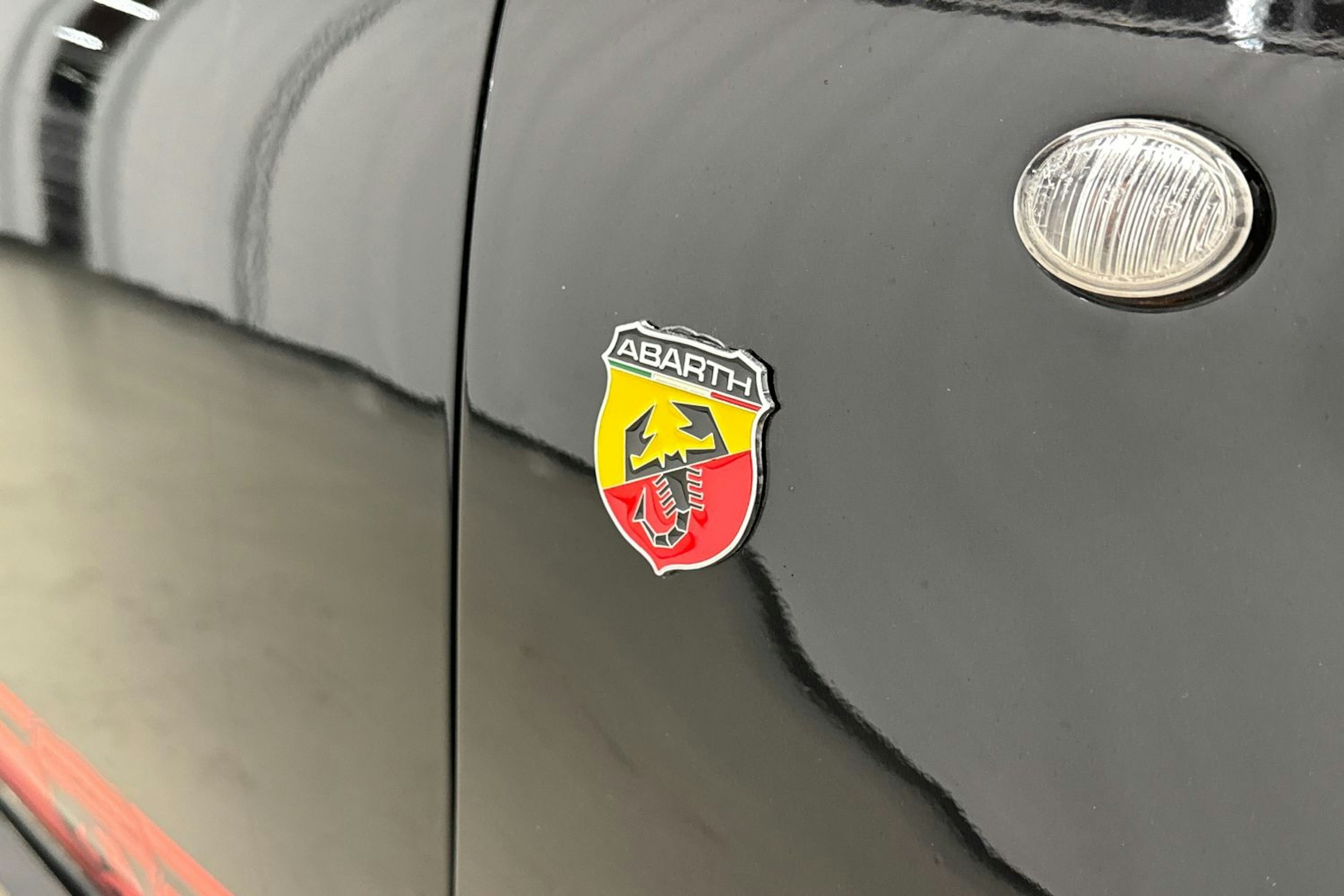 musta Fiat Abarth 500 2008 kuva 15.