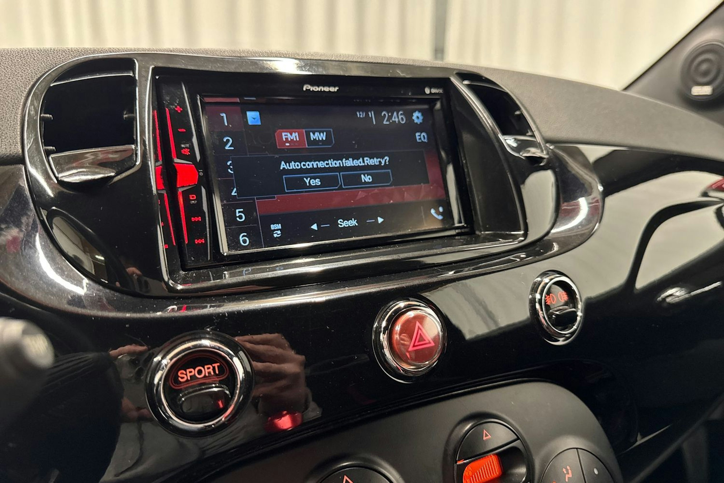 musta Fiat Abarth 500 2008 kuva 23.