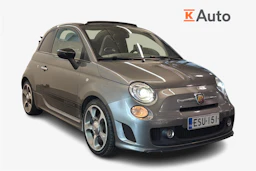 harmaa Fiat Abarth 500 2012 kuva 1.