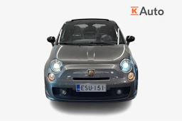 harmaa Fiat Abarth 500 2012 kuva 4.