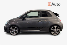harmaa Fiat Abarth 500 2012 kuva 5.