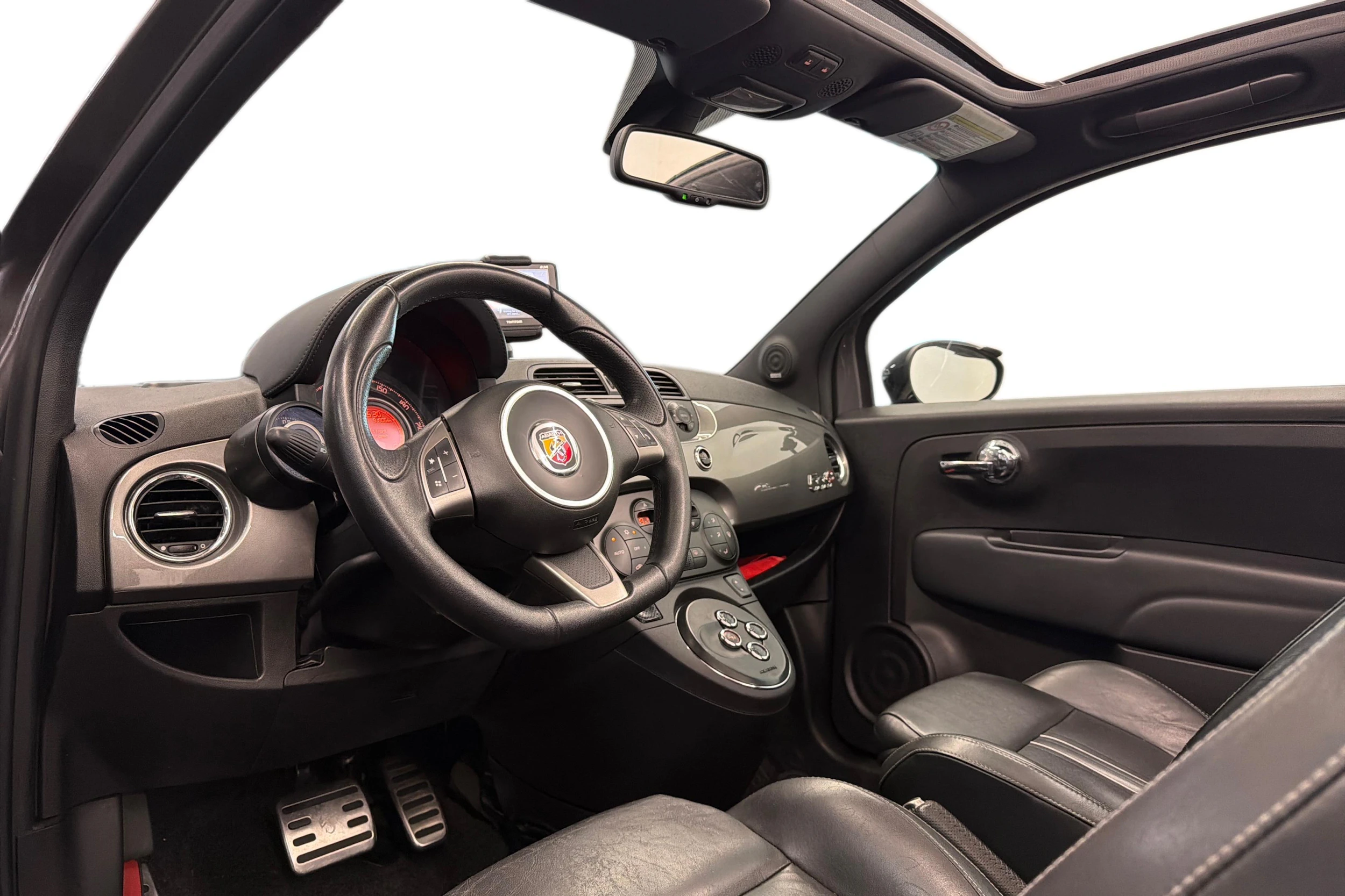 harmaa Fiat Abarth 500 2012 kuva 6.