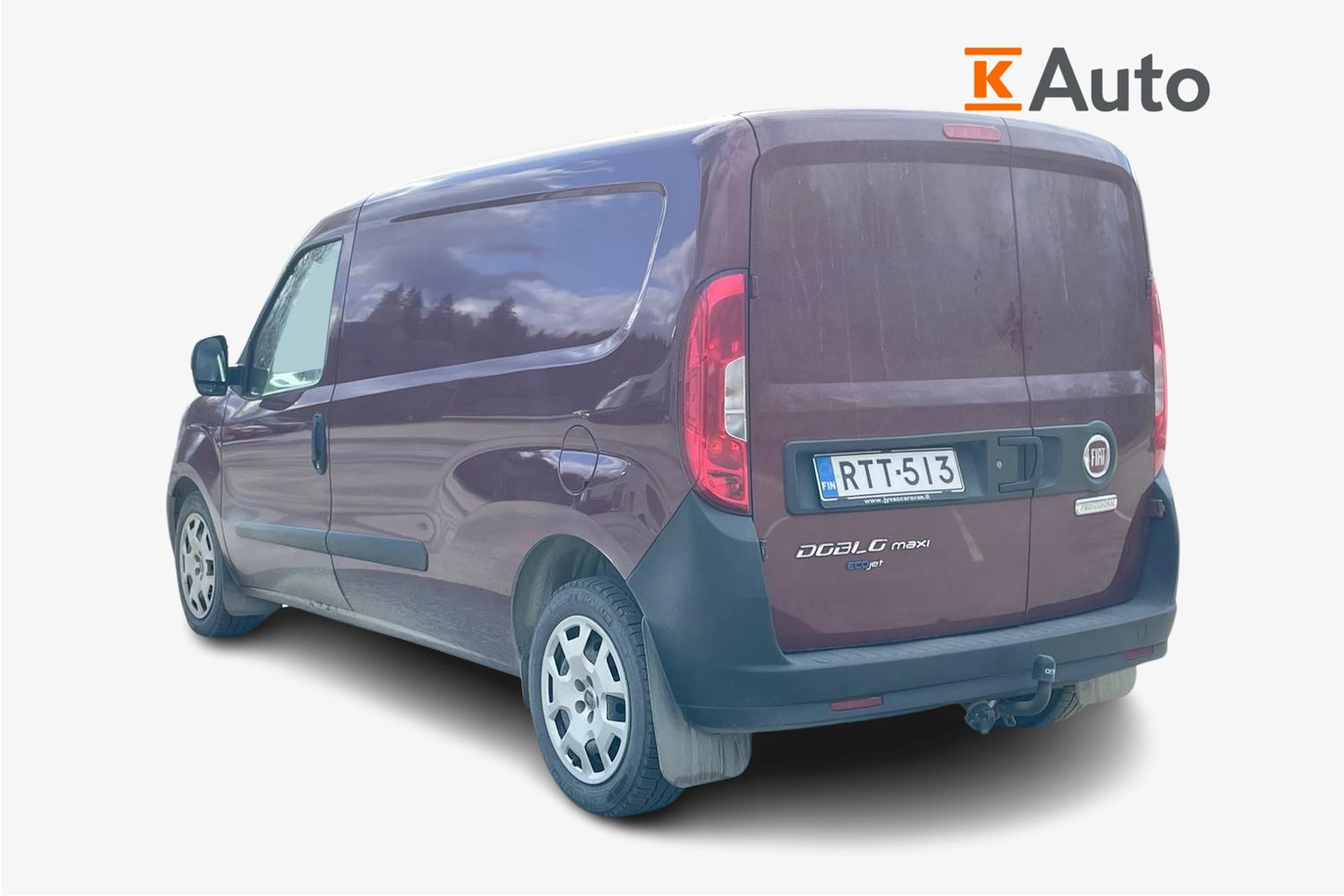 punainen Fiat Doblo 2019 kuva 2.