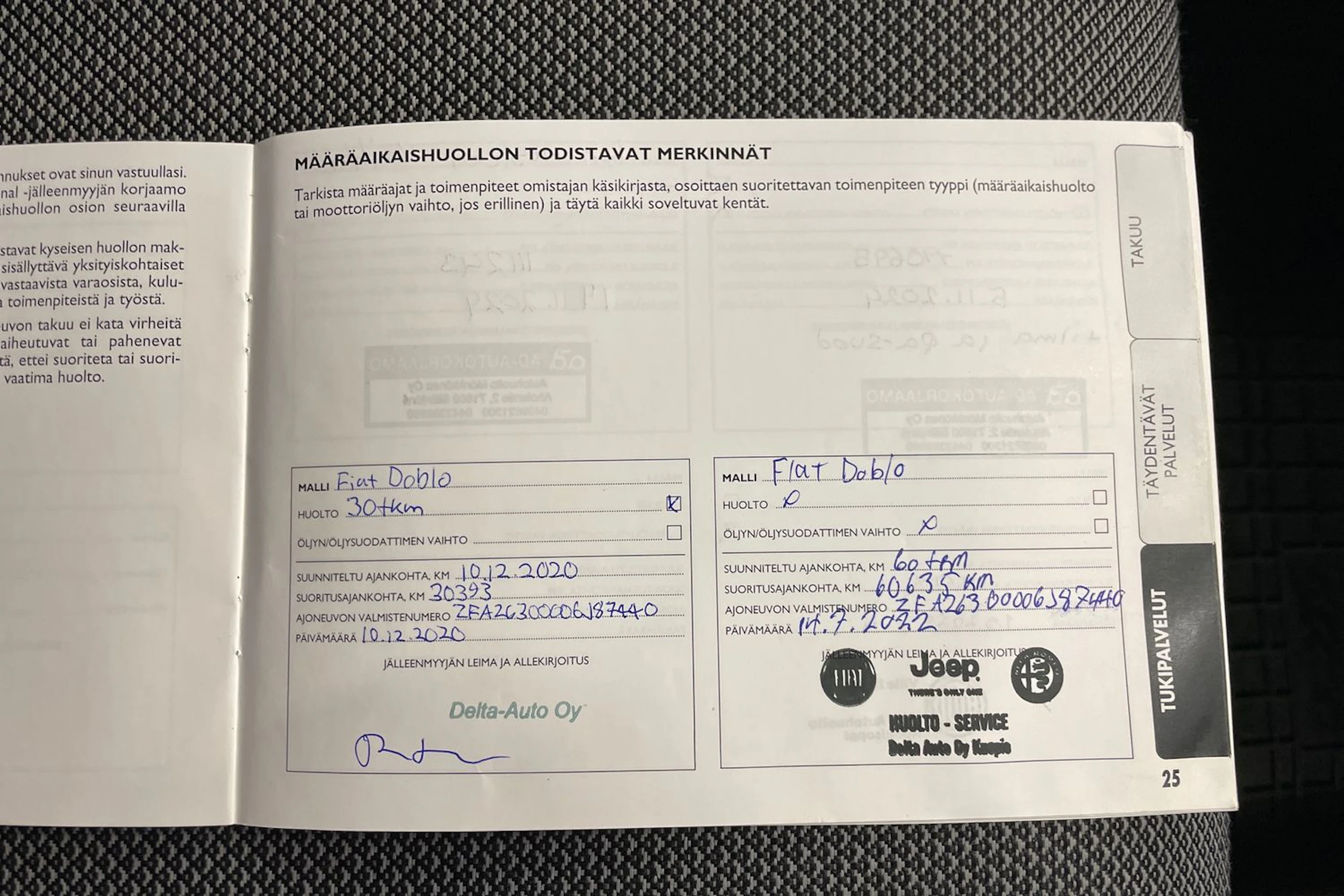 punainen Fiat Doblo 2019 kuva 21.