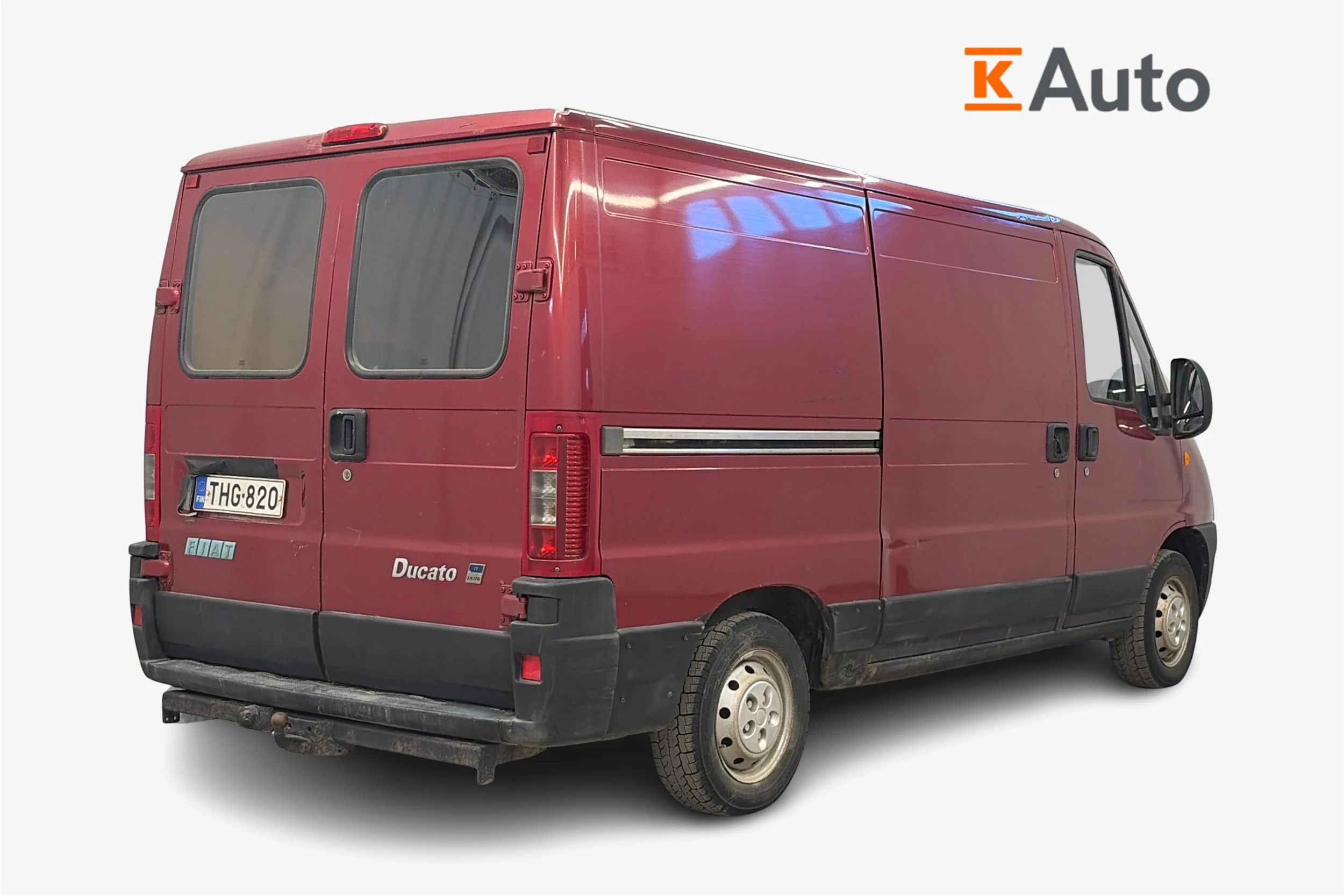 punainen Fiat Ducato 2004 kuva 2.