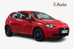punainen Fiat Grande Punto 2007 kuva 1.
