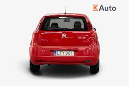 punainen Fiat Grande Punto 2007 kuva 3.