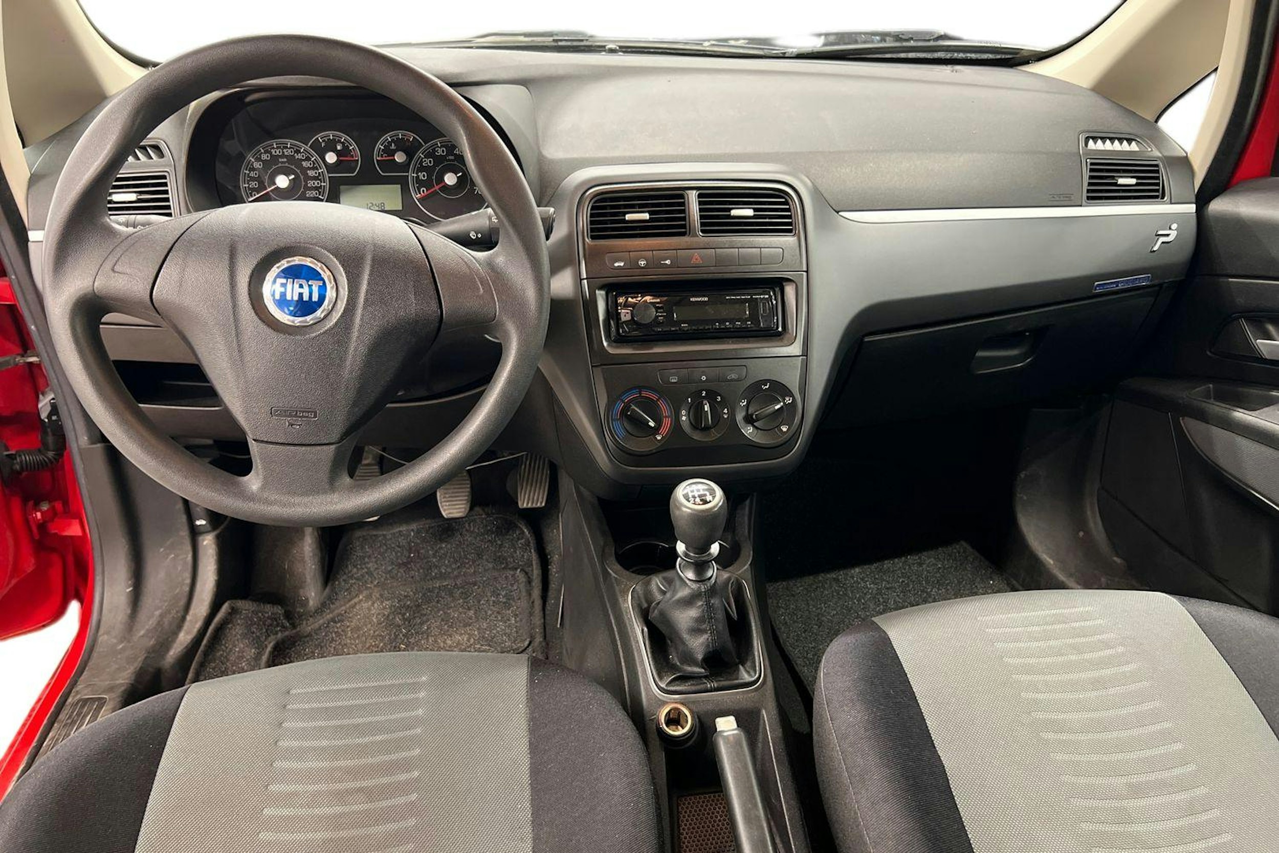 punainen Fiat Grande Punto 2007 kuva 7.