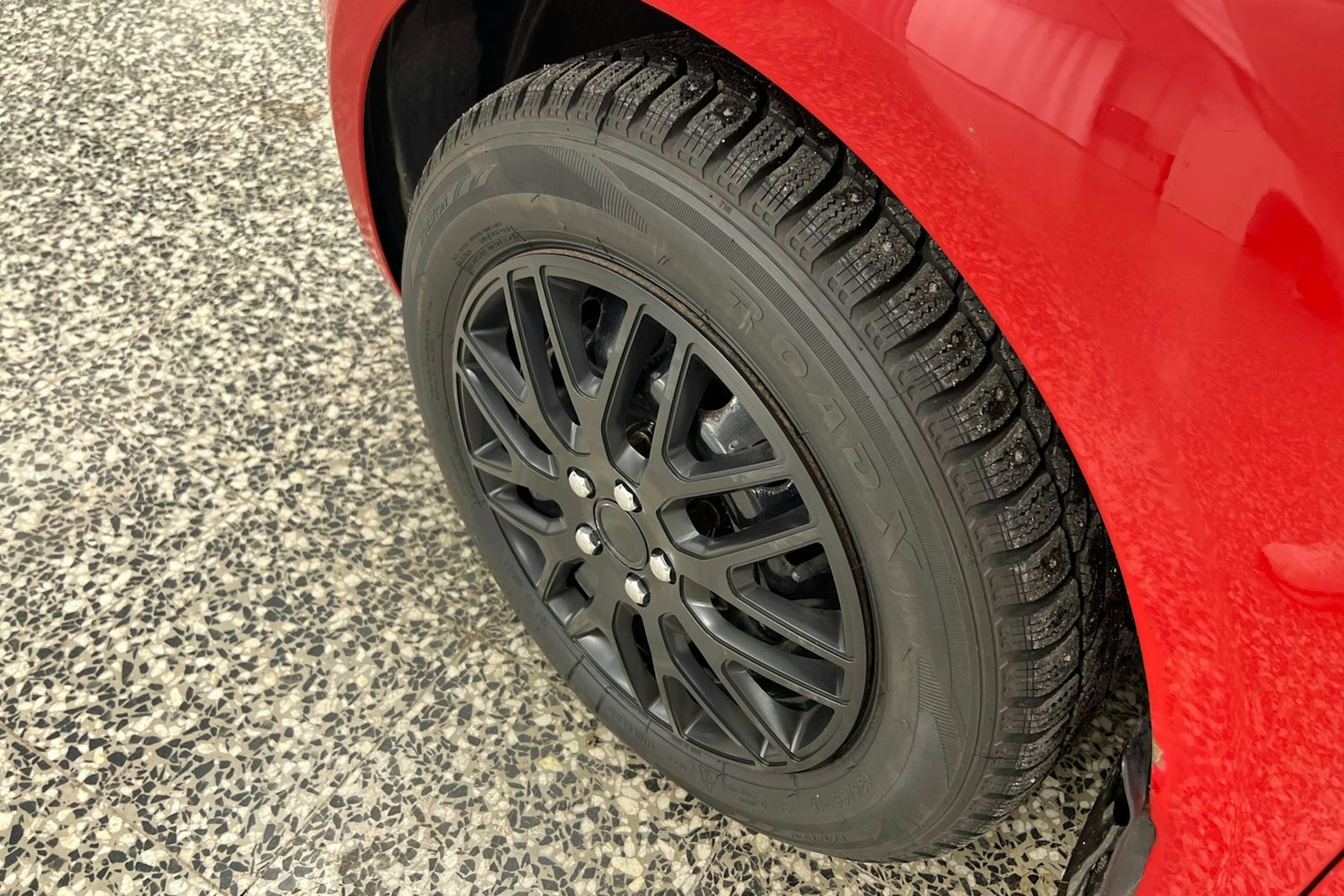 punainen Fiat Grande Punto 2007 kuva 10.