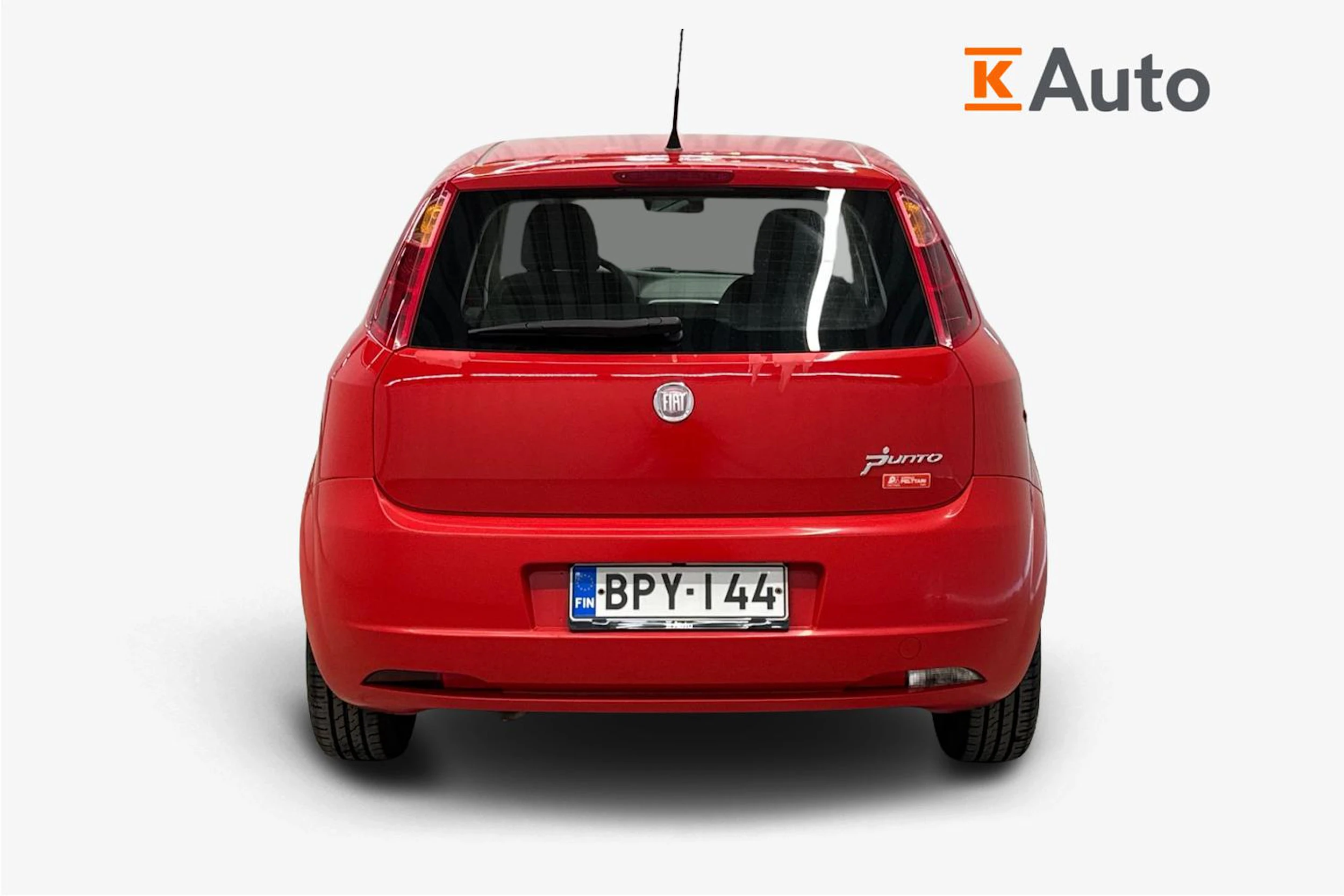 punainen Fiat Grande Punto 2009 kuva 4.