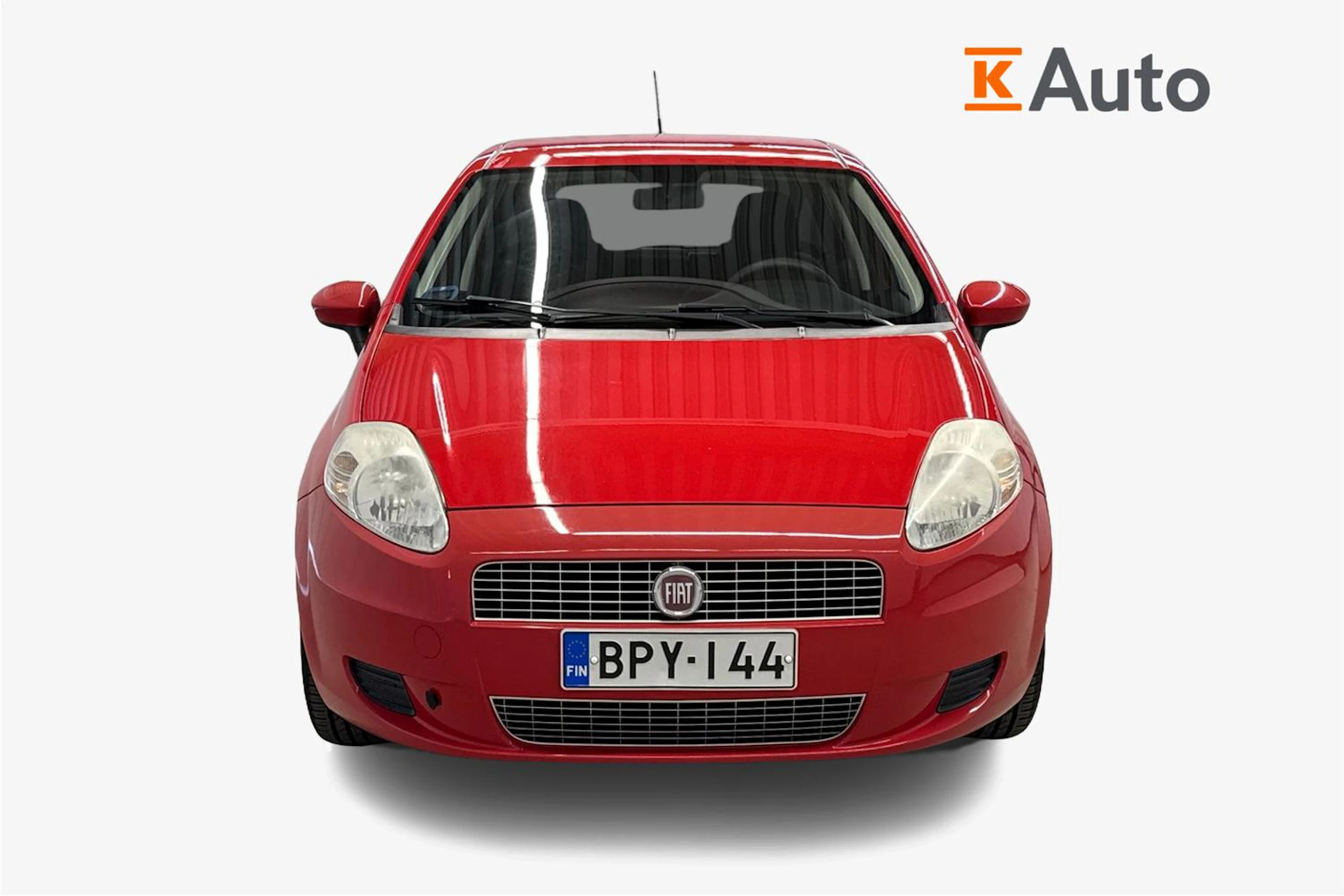 punainen Fiat Grande Punto 2009 kuva 5.