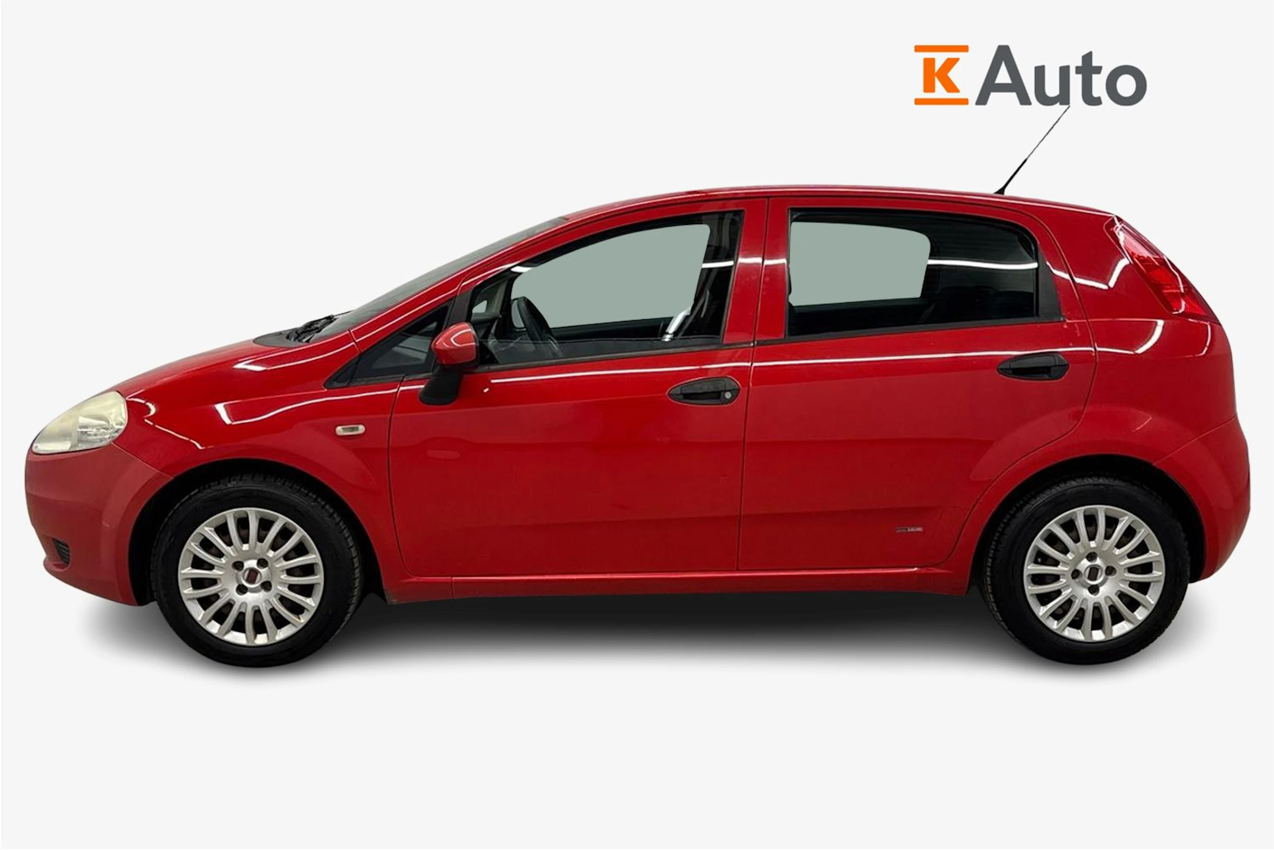 punainen Fiat Grande Punto 2009 kuva 7.