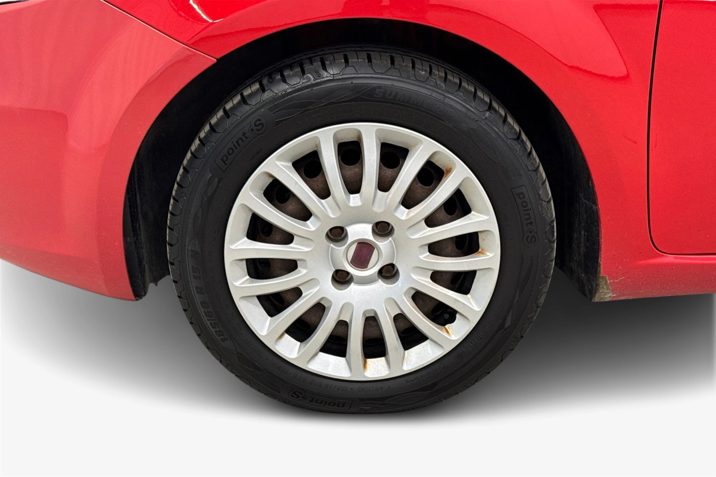 punainen Fiat Grande Punto 2009 kuva 12.