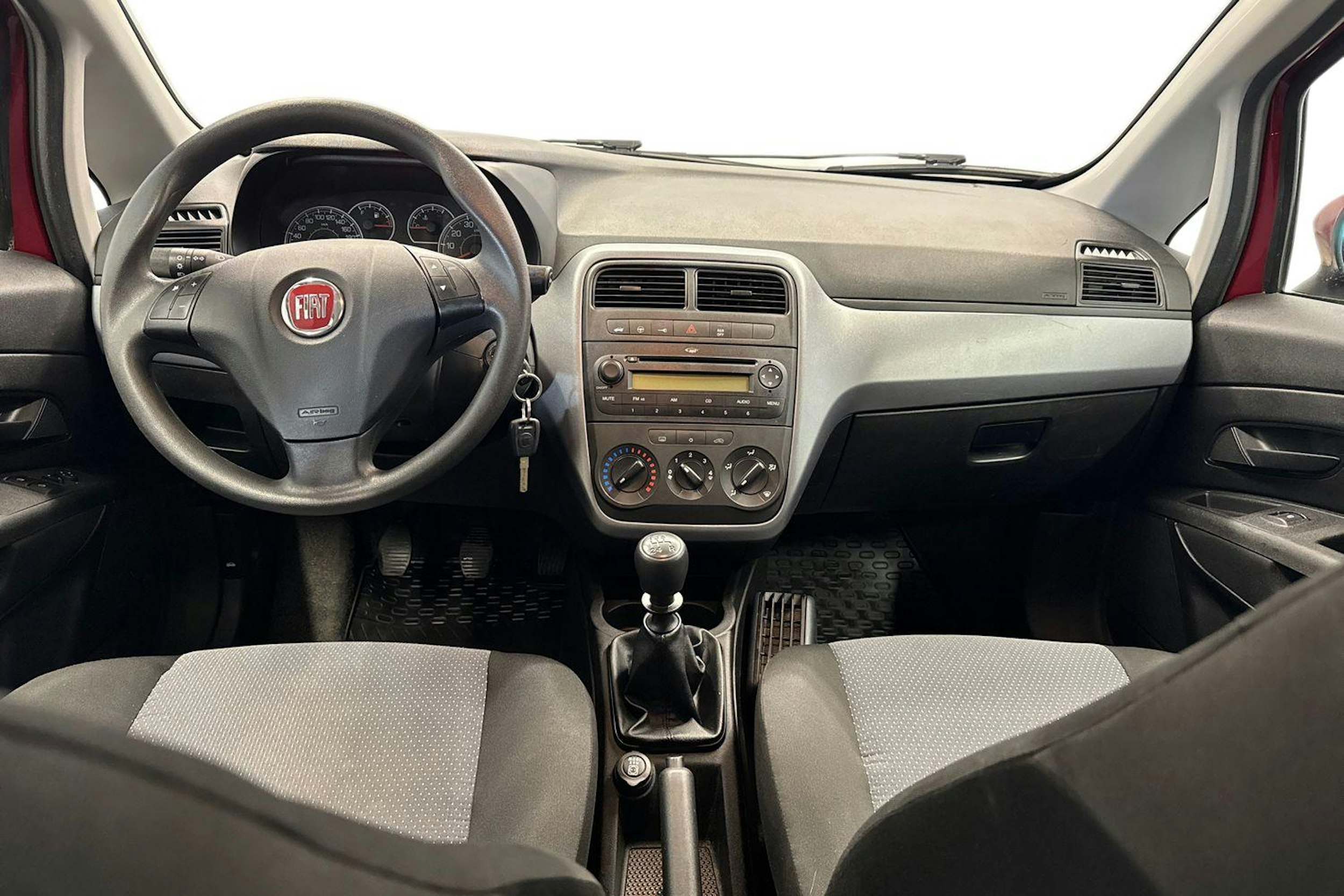punainen Fiat Grande Punto 2010 kuva 9.