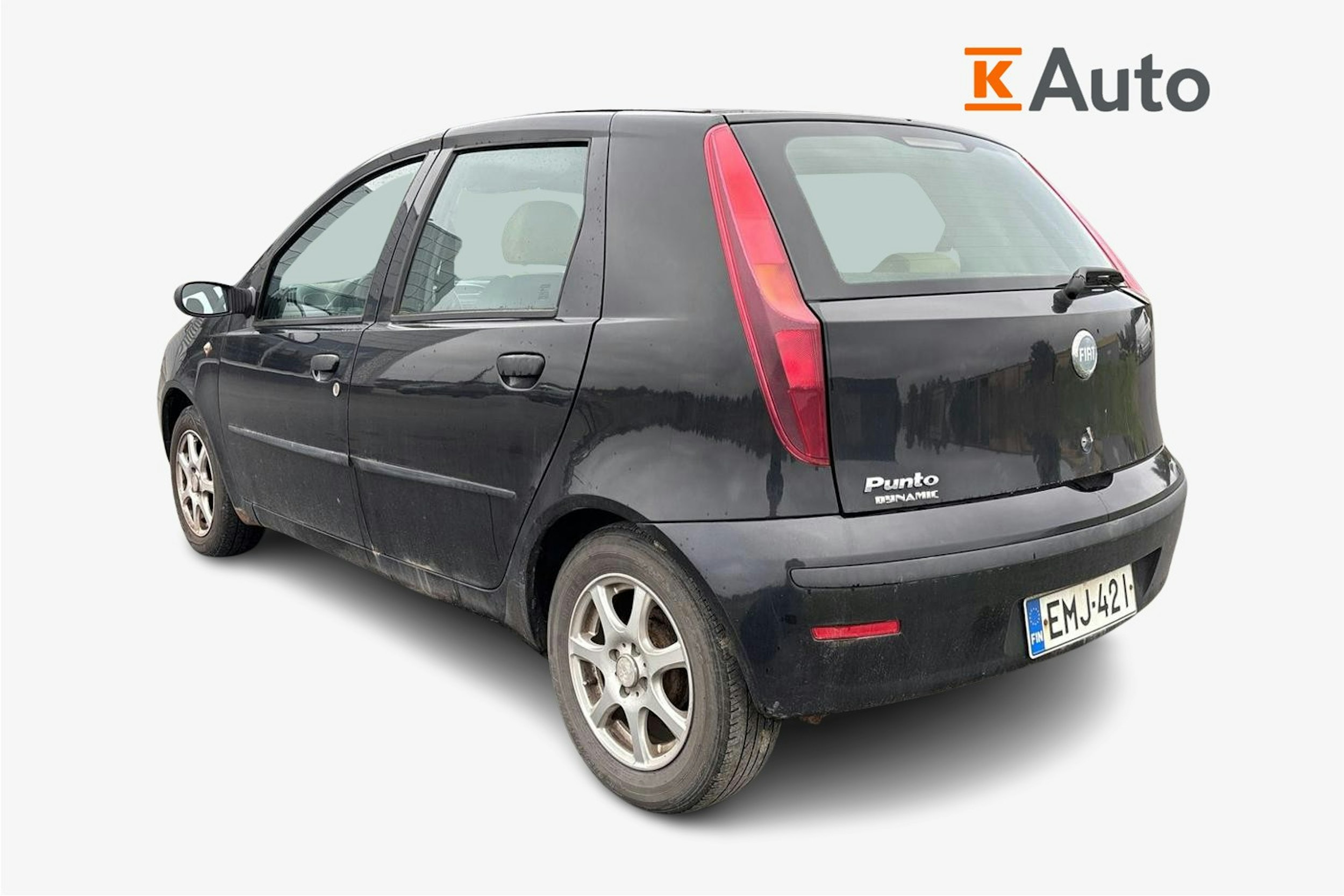 musta Fiat Punto 2006 kuva 2.