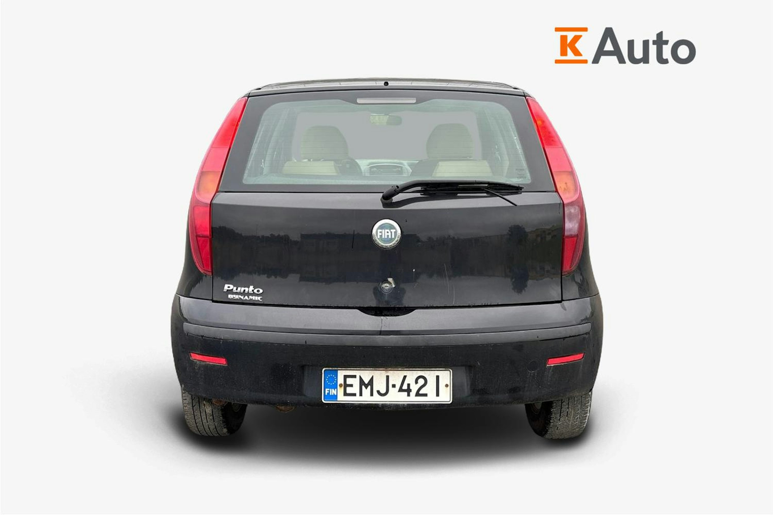 musta Fiat Punto 2006 kuva 3.