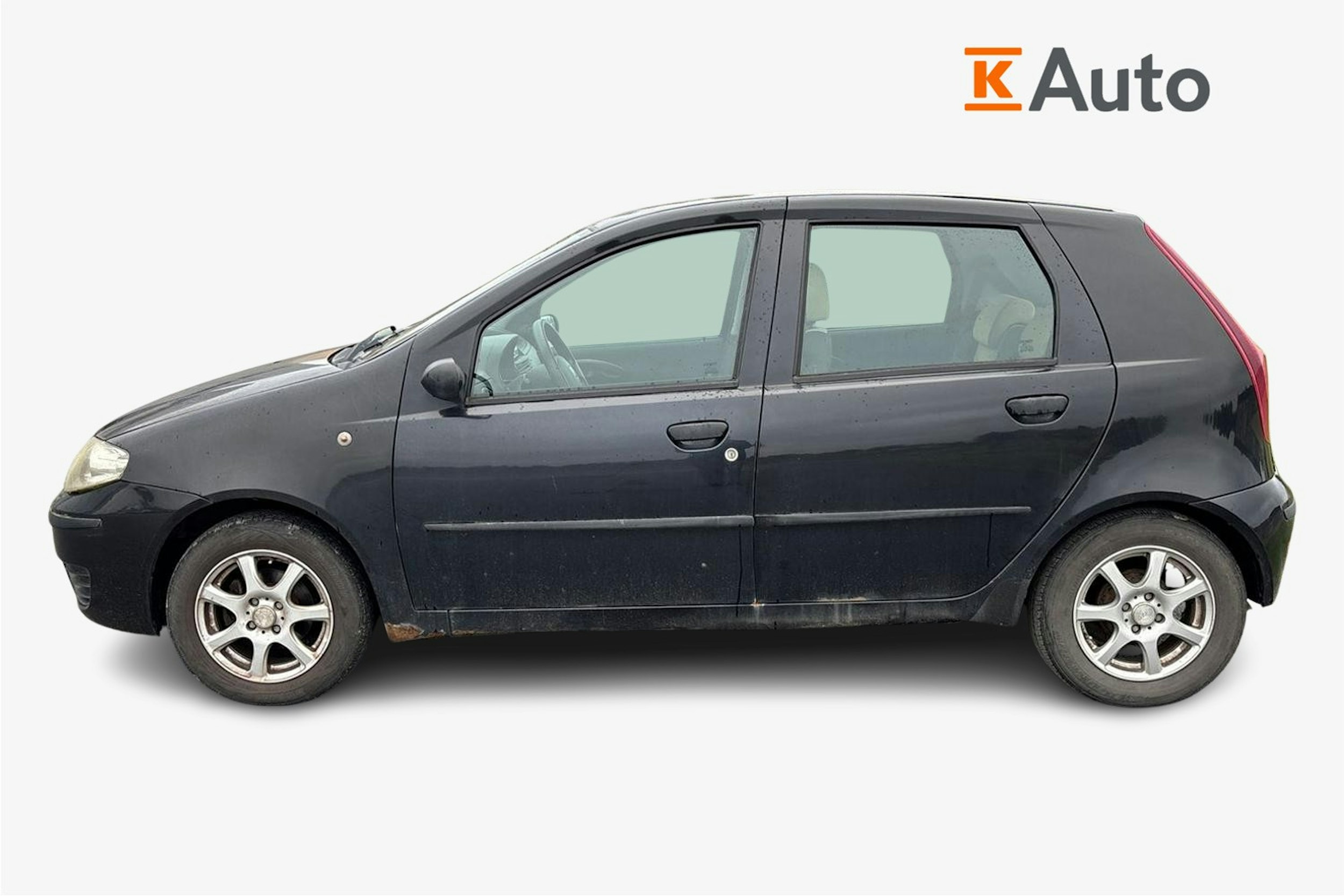 musta Fiat Punto 2006 kuva 5.