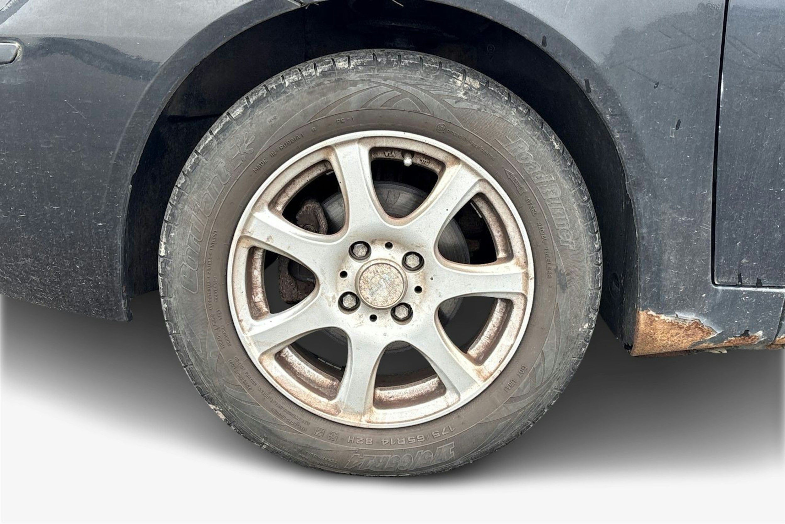 musta Fiat Punto 2006 kuva 9.
