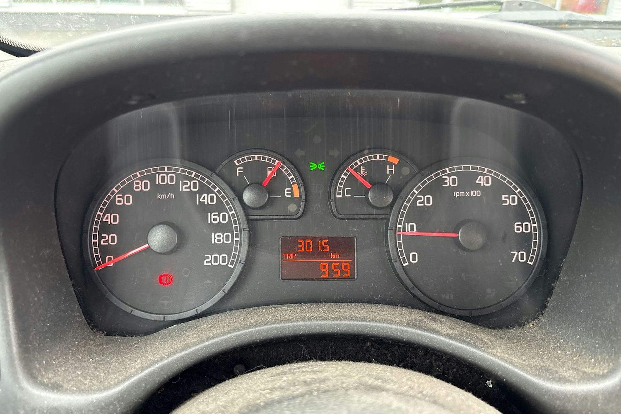 musta Fiat Punto 2006 kuva 16.