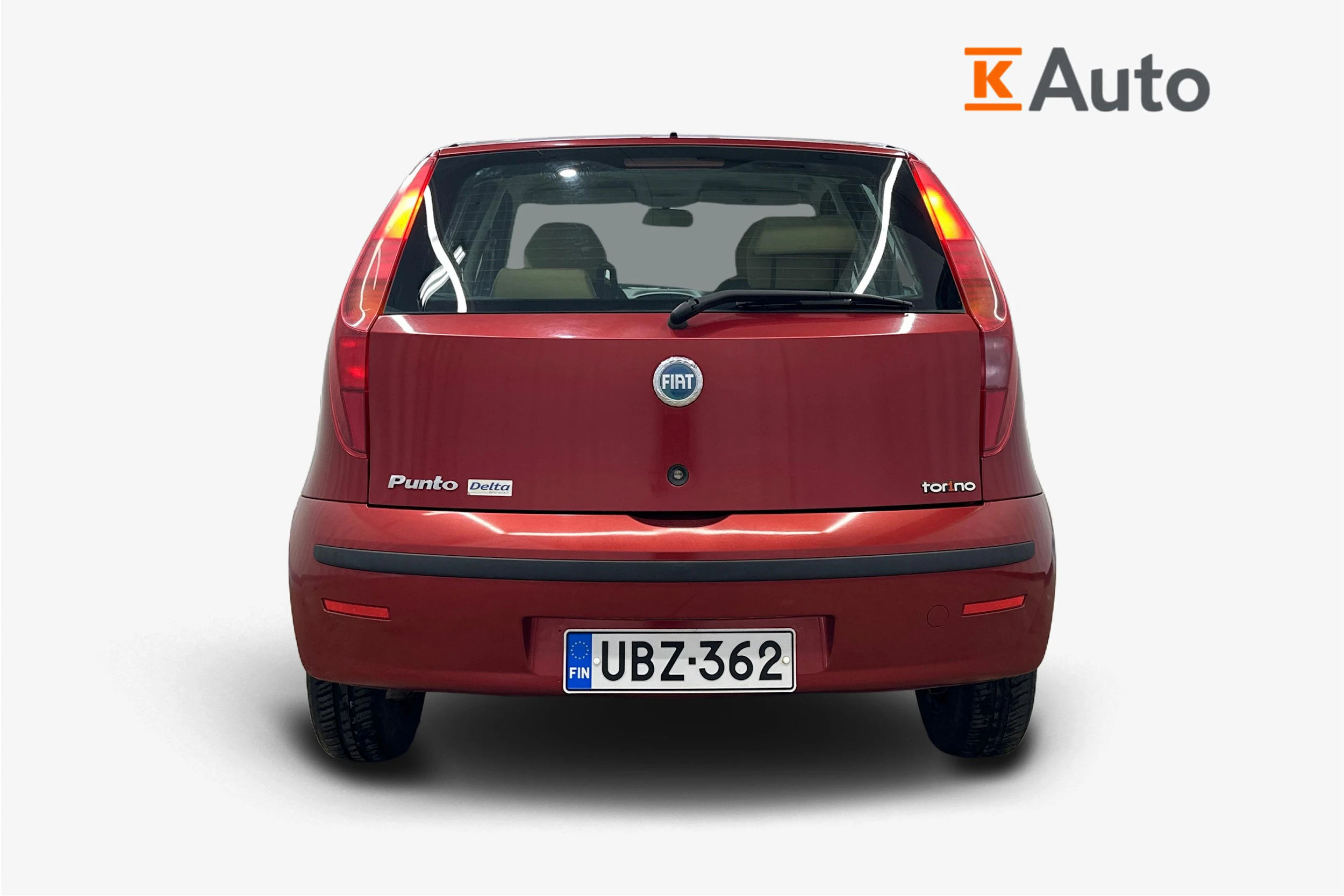 punainen Fiat Punto 2006 kuva 3.