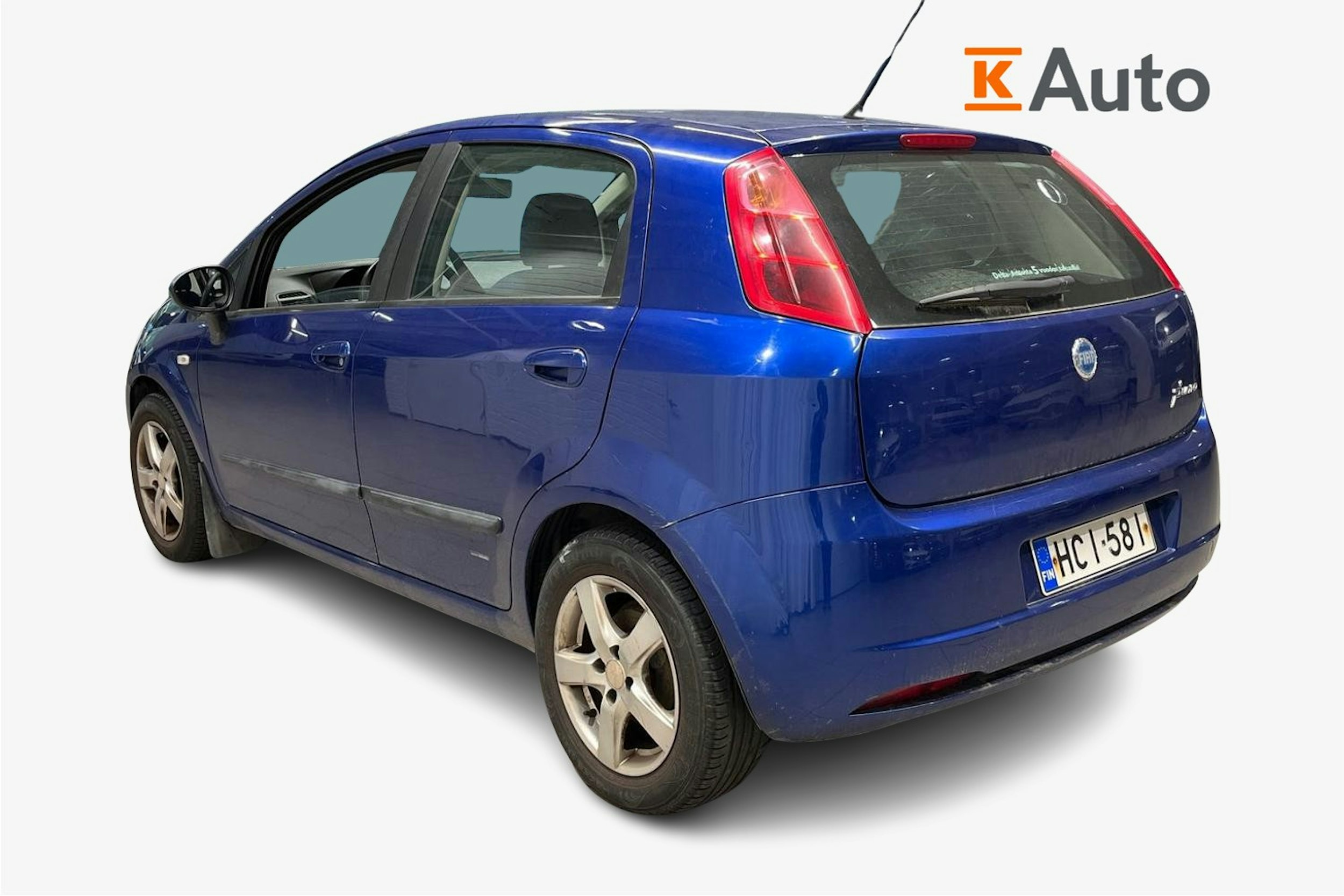 Sininen Fiat PUNTO 2007 kuva 2.